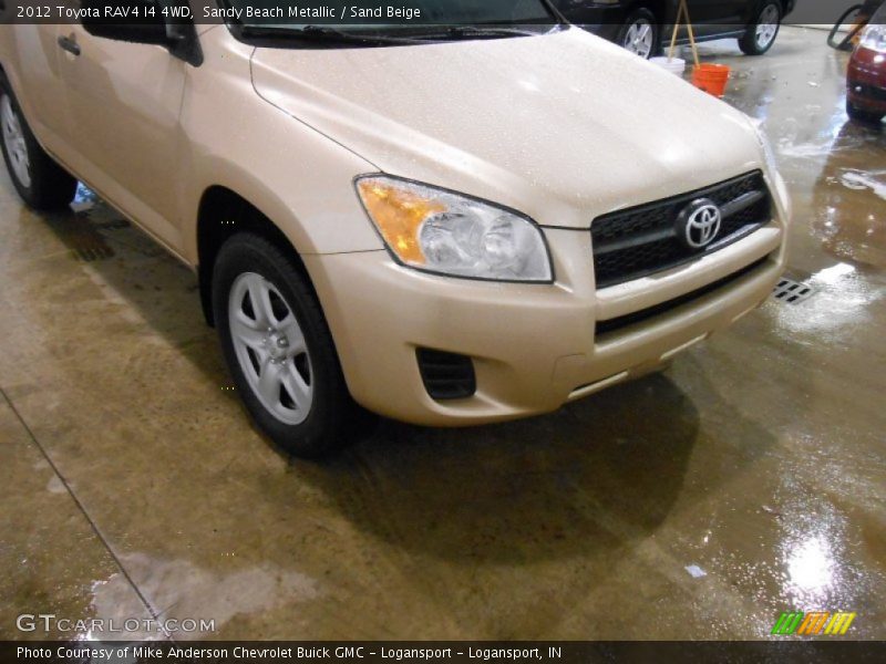 Sandy Beach Metallic / Sand Beige 2012 Toyota RAV4 I4 4WD