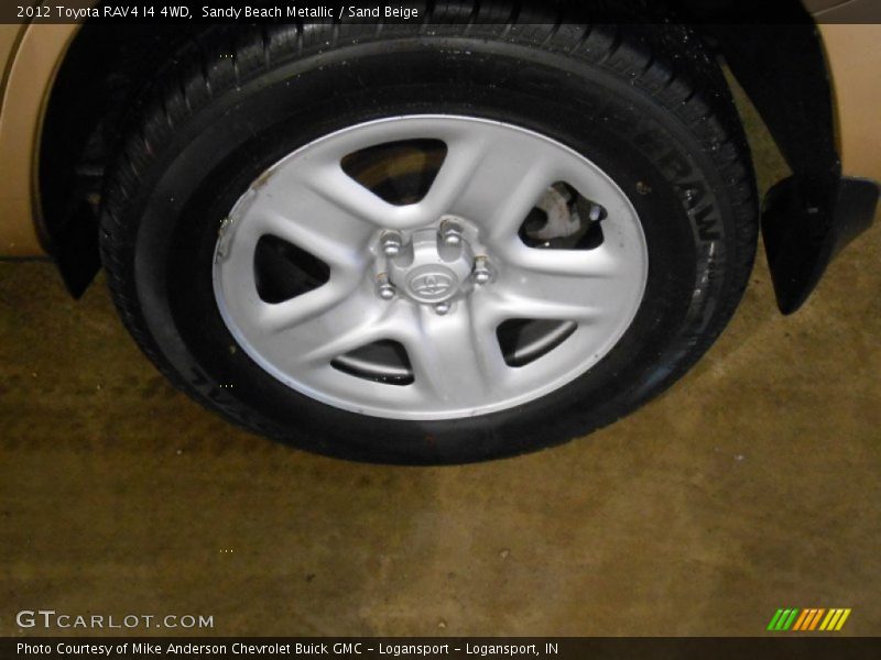 Sandy Beach Metallic / Sand Beige 2012 Toyota RAV4 I4 4WD