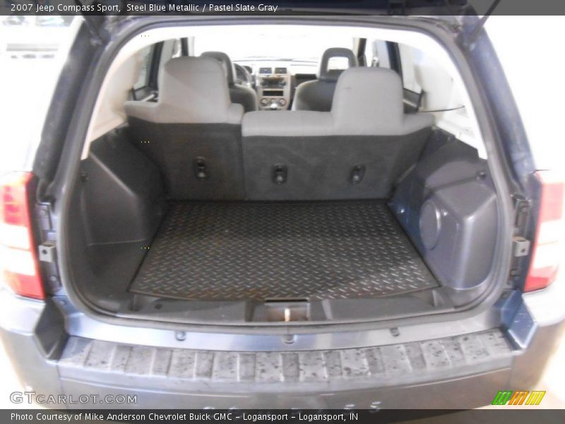 Steel Blue Metallic / Pastel Slate Gray 2007 Jeep Compass Sport