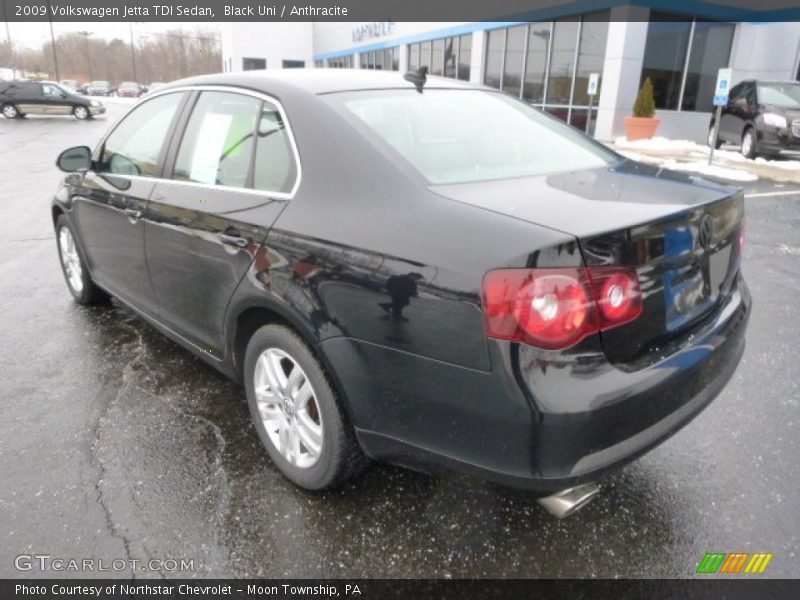 Black Uni / Anthracite 2009 Volkswagen Jetta TDI Sedan