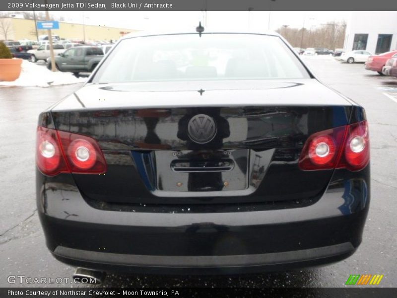 Black Uni / Anthracite 2009 Volkswagen Jetta TDI Sedan