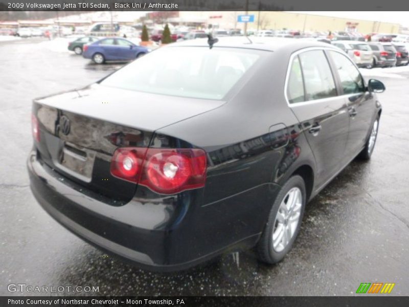 Black Uni / Anthracite 2009 Volkswagen Jetta TDI Sedan