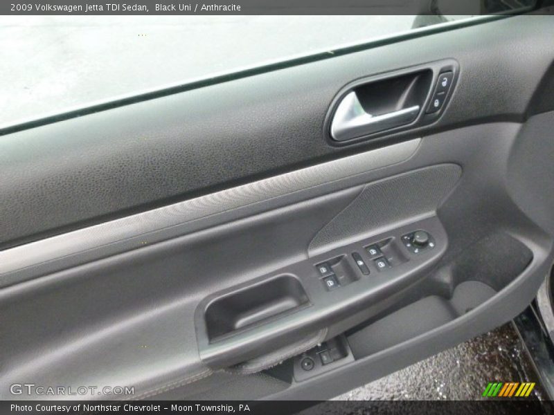 Black Uni / Anthracite 2009 Volkswagen Jetta TDI Sedan