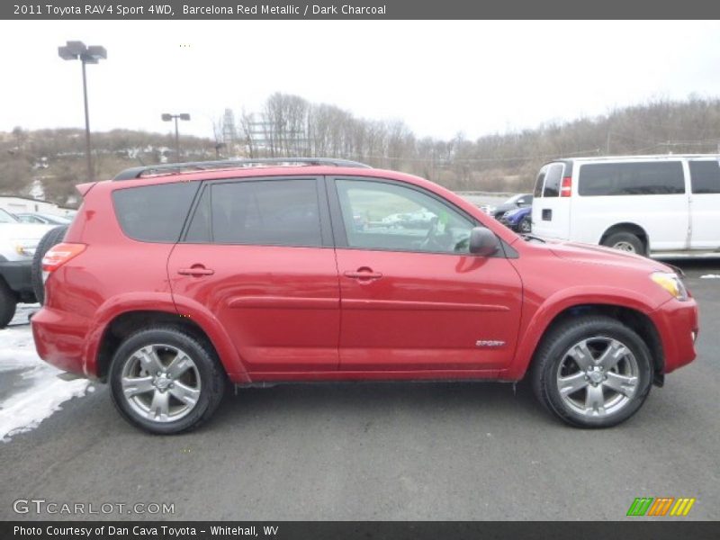 Barcelona Red Metallic / Dark Charcoal 2011 Toyota RAV4 Sport 4WD