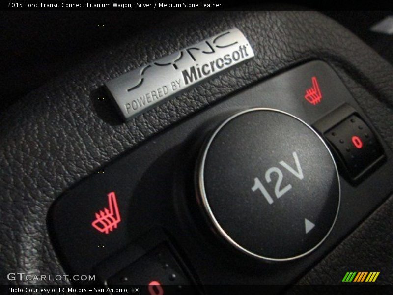Controls of 2015 Transit Connect Titanium Wagon