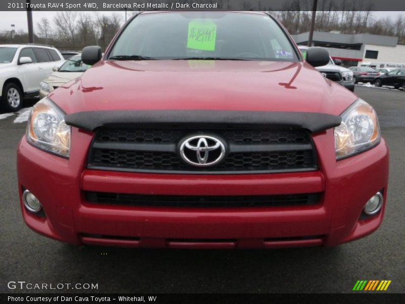 Barcelona Red Metallic / Dark Charcoal 2011 Toyota RAV4 Sport 4WD