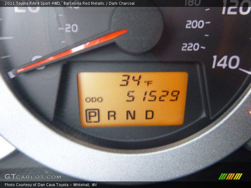 Barcelona Red Metallic / Dark Charcoal 2011 Toyota RAV4 Sport 4WD