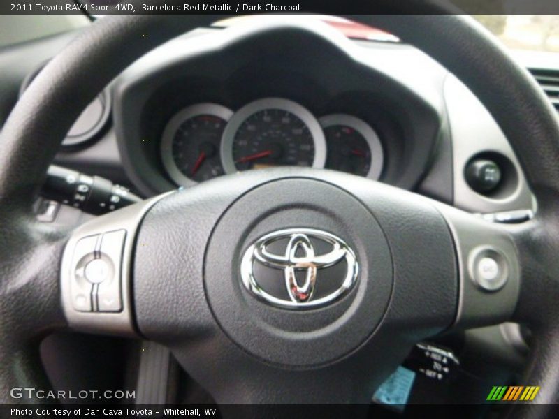 Barcelona Red Metallic / Dark Charcoal 2011 Toyota RAV4 Sport 4WD