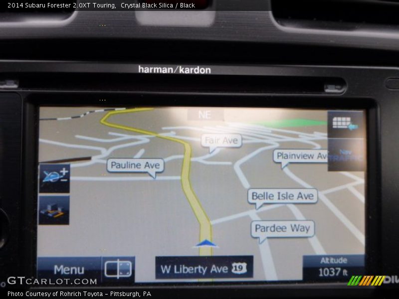 Crystal Black Silica / Black 2014 Subaru Forester 2.0XT Touring