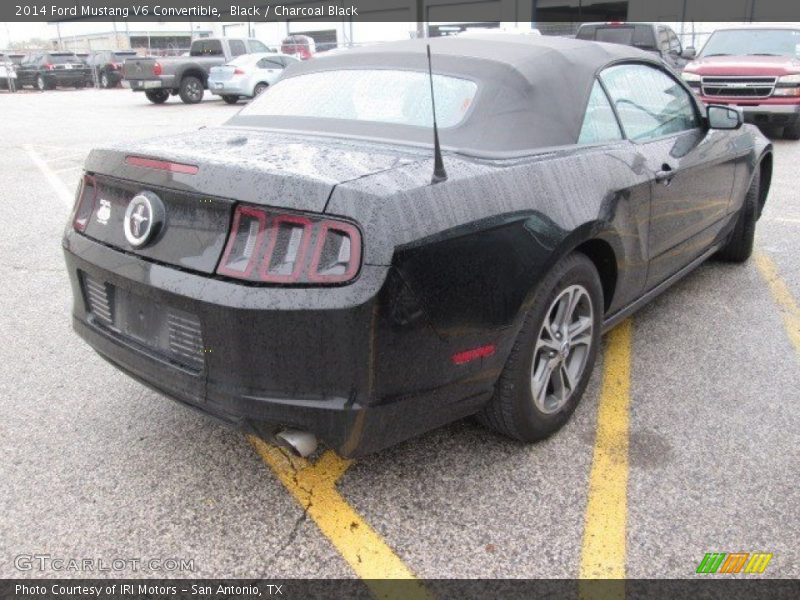Black / Charcoal Black 2014 Ford Mustang V6 Convertible