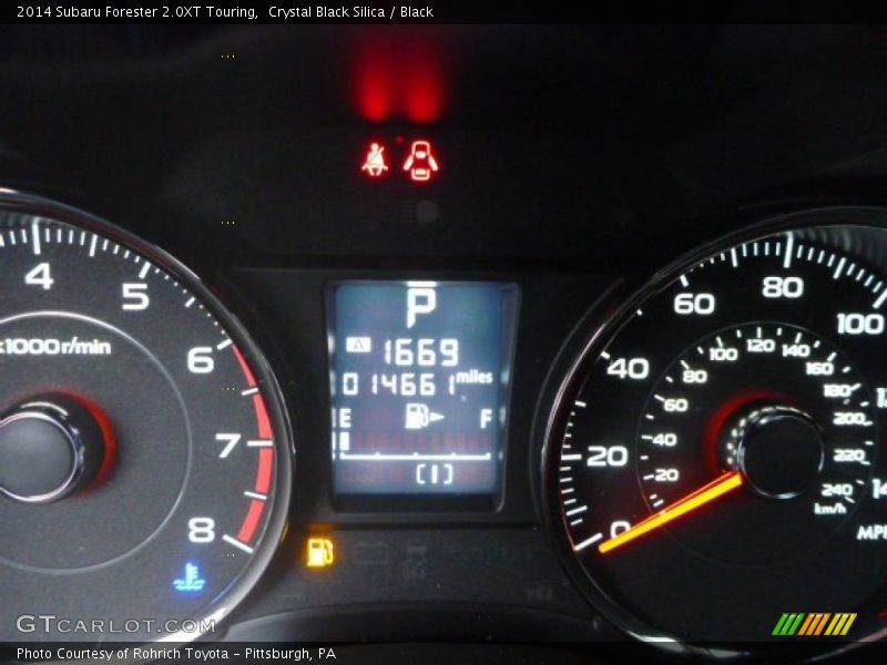 Crystal Black Silica / Black 2014 Subaru Forester 2.0XT Touring