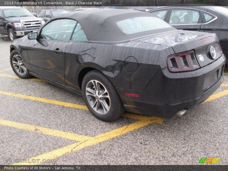 Black / Charcoal Black 2014 Ford Mustang V6 Convertible
