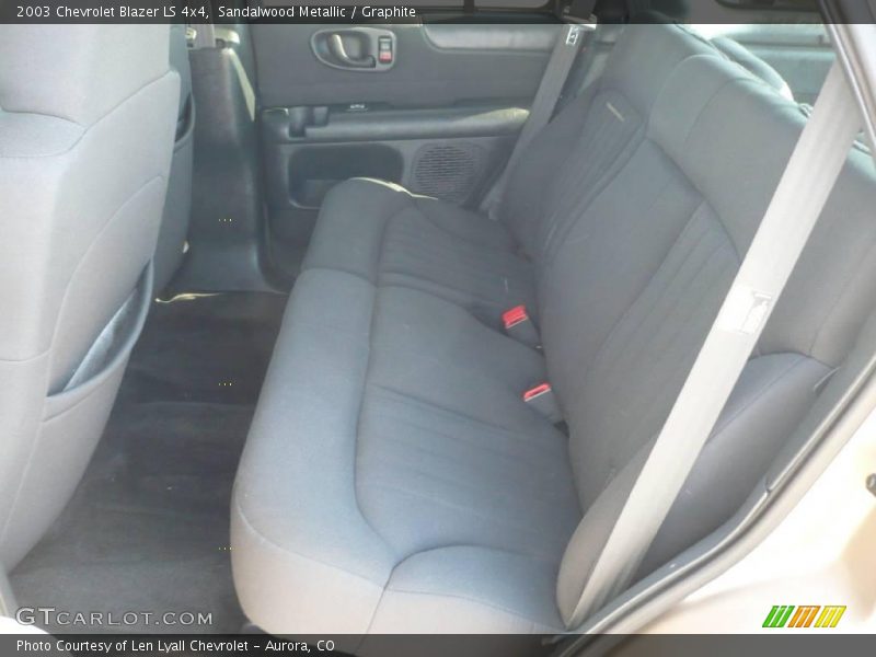 Sandalwood Metallic / Graphite 2003 Chevrolet Blazer LS 4x4