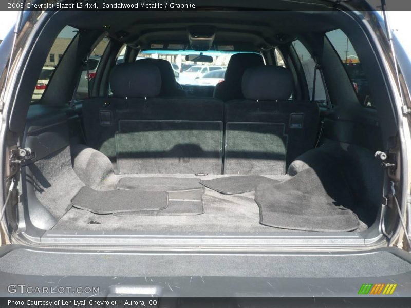 Sandalwood Metallic / Graphite 2003 Chevrolet Blazer LS 4x4