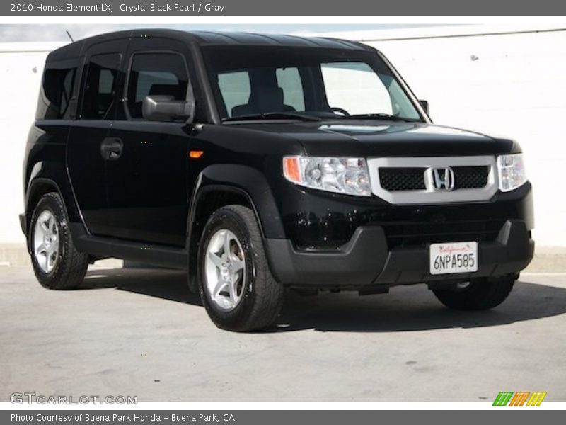 Crystal Black Pearl / Gray 2010 Honda Element LX
