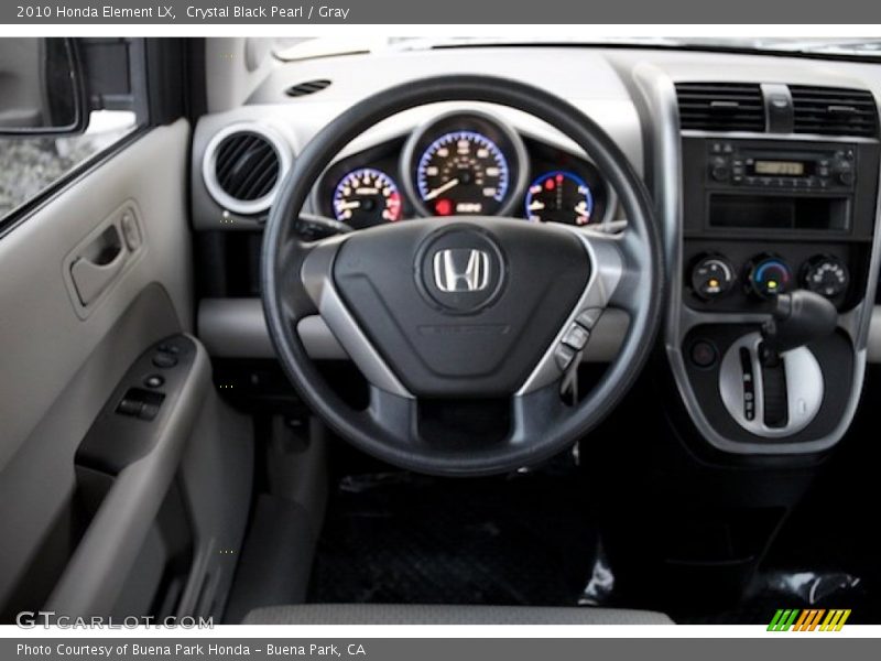 Crystal Black Pearl / Gray 2010 Honda Element LX