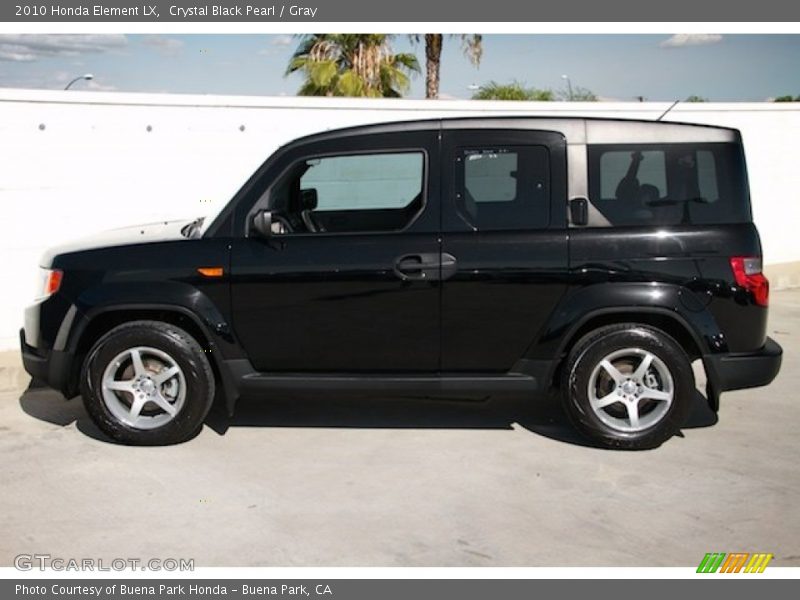 Crystal Black Pearl / Gray 2010 Honda Element LX