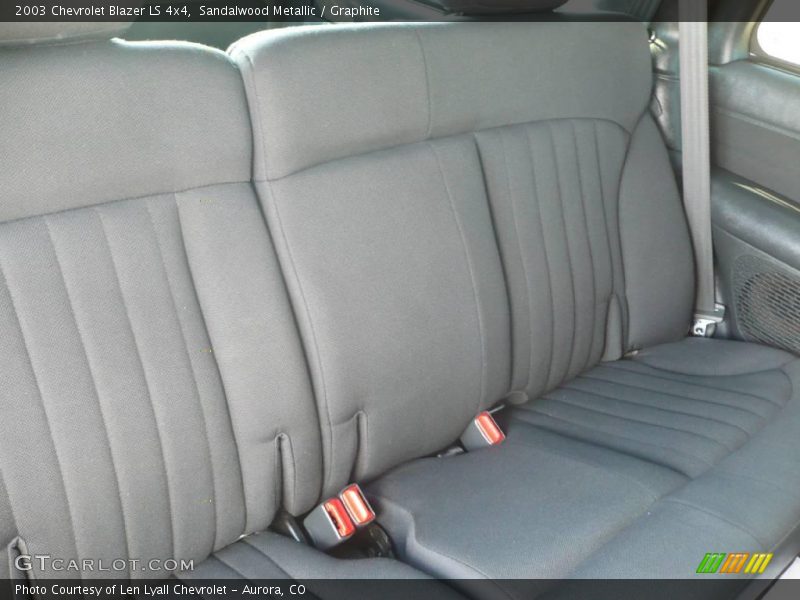 Sandalwood Metallic / Graphite 2003 Chevrolet Blazer LS 4x4