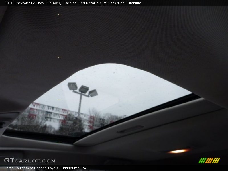 Cardinal Red Metallic / Jet Black/Light Titanium 2010 Chevrolet Equinox LTZ AWD