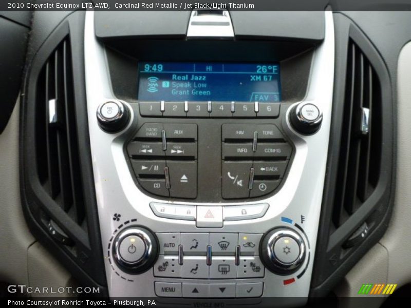Cardinal Red Metallic / Jet Black/Light Titanium 2010 Chevrolet Equinox LTZ AWD