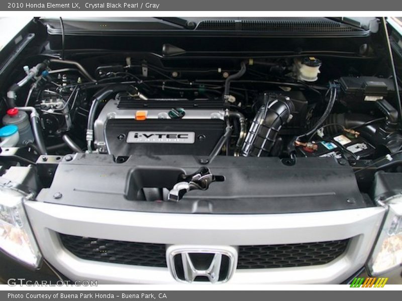 Crystal Black Pearl / Gray 2010 Honda Element LX