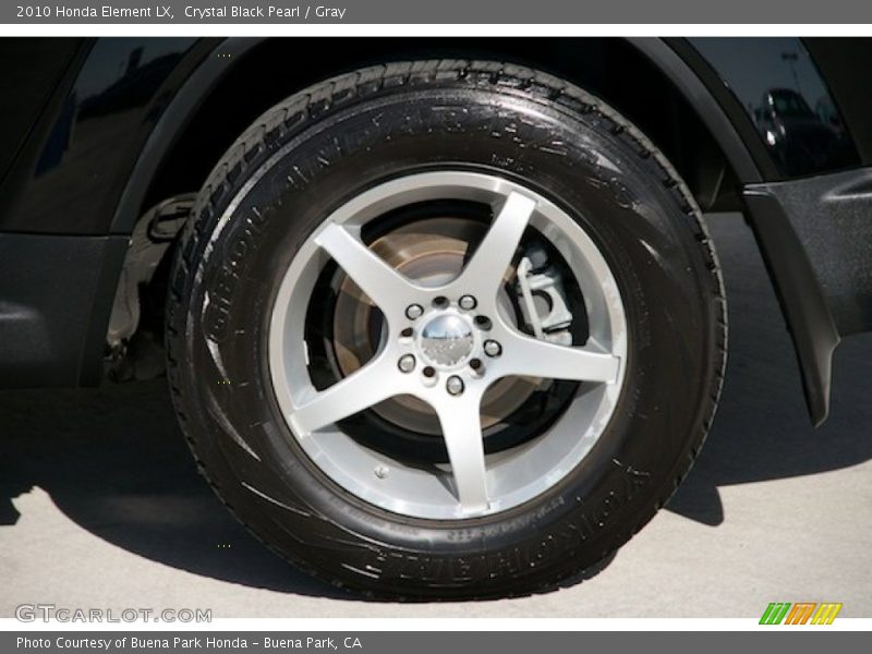 Crystal Black Pearl / Gray 2010 Honda Element LX