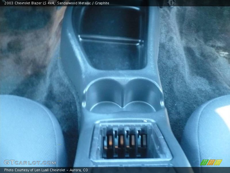 Sandalwood Metallic / Graphite 2003 Chevrolet Blazer LS 4x4