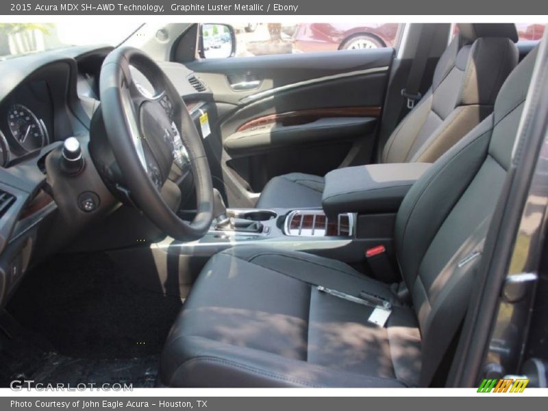 Graphite Luster Metallic / Ebony 2015 Acura MDX SH-AWD Technology