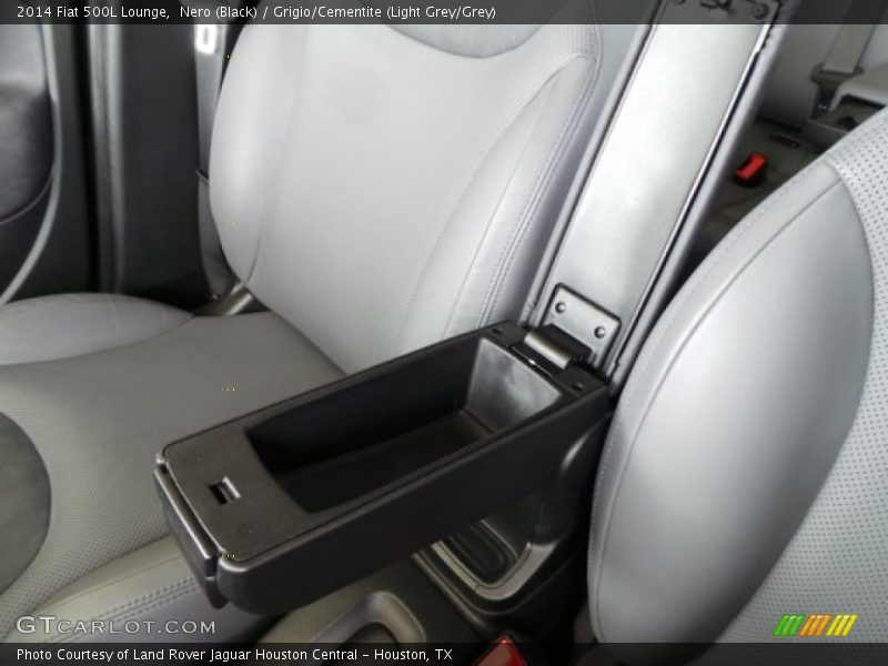 Nero (Black) / Grigio/Cementite (Light Grey/Grey) 2014 Fiat 500L Lounge