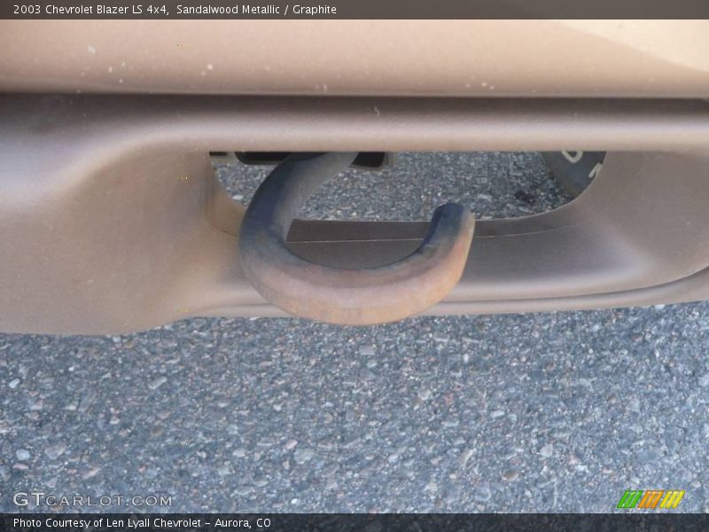Sandalwood Metallic / Graphite 2003 Chevrolet Blazer LS 4x4