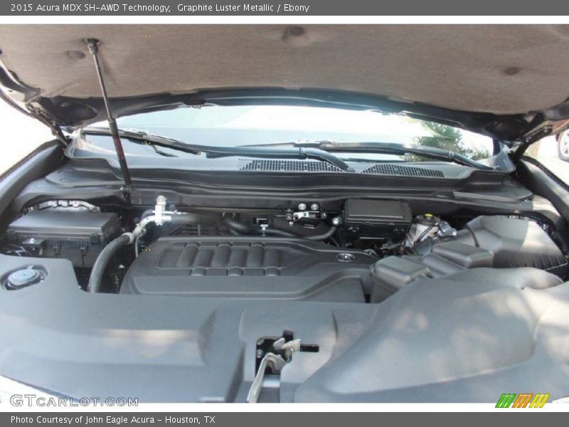 Graphite Luster Metallic / Ebony 2015 Acura MDX SH-AWD Technology