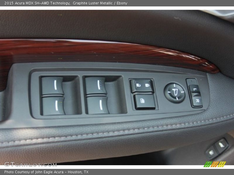 Graphite Luster Metallic / Ebony 2015 Acura MDX SH-AWD Technology