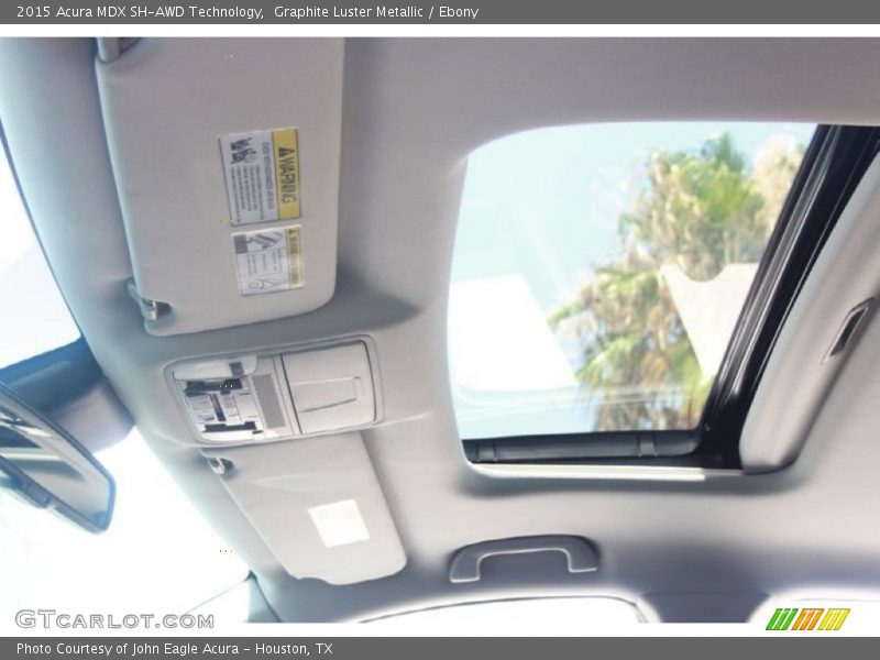 Graphite Luster Metallic / Ebony 2015 Acura MDX SH-AWD Technology