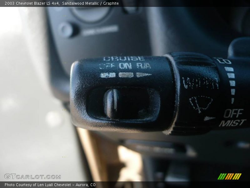 Sandalwood Metallic / Graphite 2003 Chevrolet Blazer LS 4x4