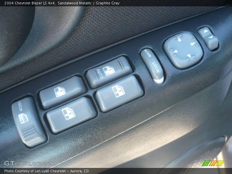 Sandalwood Metallic / Graphite Gray 2004 Chevrolet Blazer LS 4x4