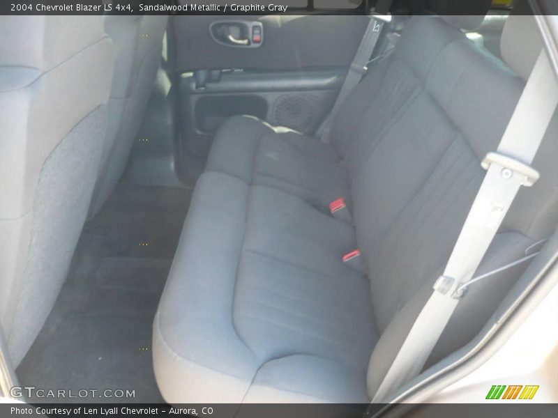 Sandalwood Metallic / Graphite Gray 2004 Chevrolet Blazer LS 4x4