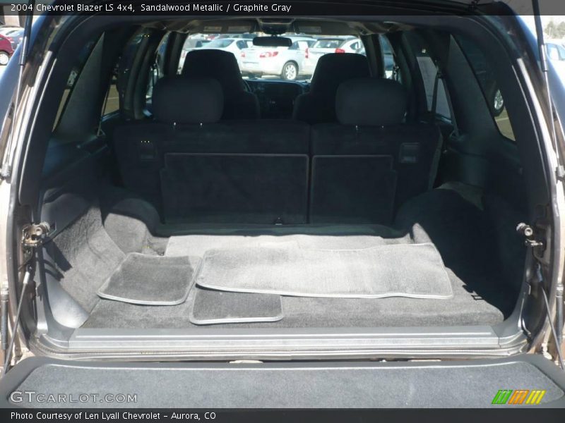 Sandalwood Metallic / Graphite Gray 2004 Chevrolet Blazer LS 4x4
