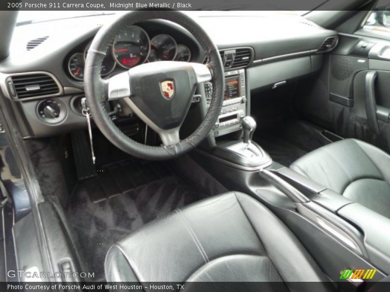 Black Interior - 2005 911 Carrera Coupe 