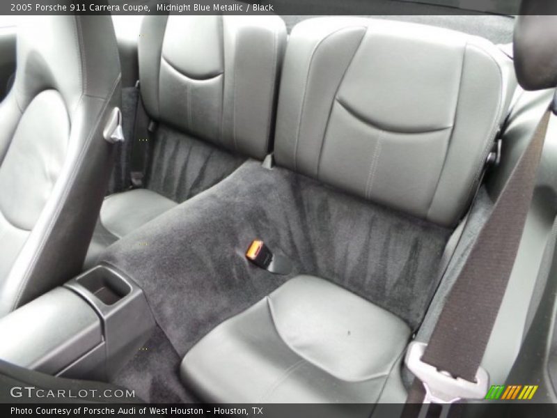 Rear Seat of 2005 911 Carrera Coupe