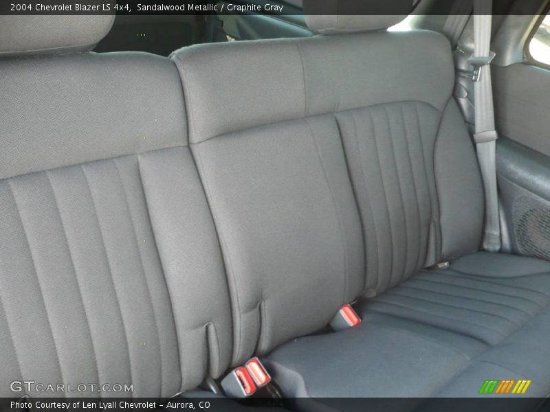 Sandalwood Metallic / Graphite Gray 2004 Chevrolet Blazer LS 4x4