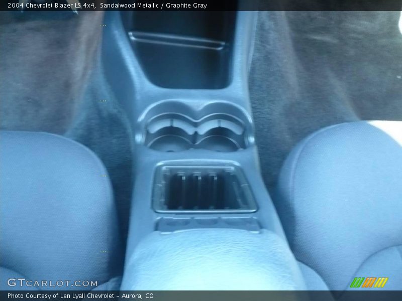 Sandalwood Metallic / Graphite Gray 2004 Chevrolet Blazer LS 4x4