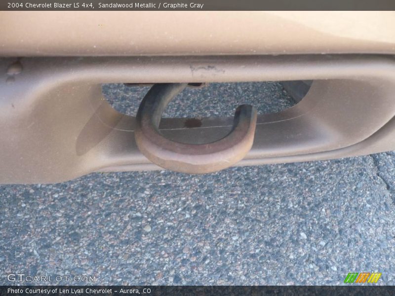 Sandalwood Metallic / Graphite Gray 2004 Chevrolet Blazer LS 4x4