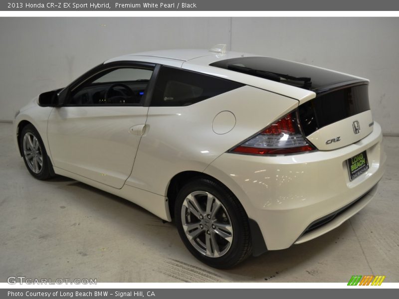 Premium White Pearl / Black 2013 Honda CR-Z EX Sport Hybrid