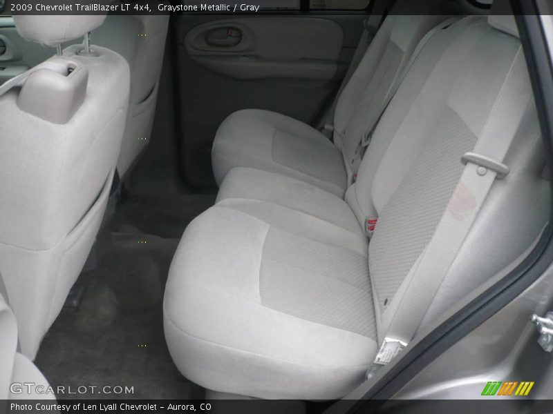 Graystone Metallic / Gray 2009 Chevrolet TrailBlazer LT 4x4