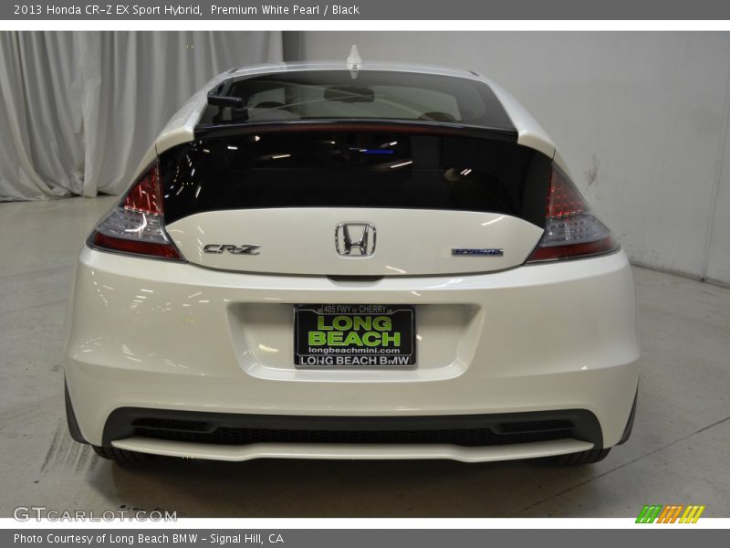 Premium White Pearl / Black 2013 Honda CR-Z EX Sport Hybrid