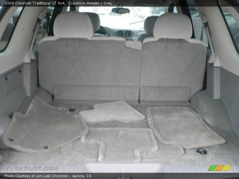 Graystone Metallic / Gray 2009 Chevrolet TrailBlazer LT 4x4