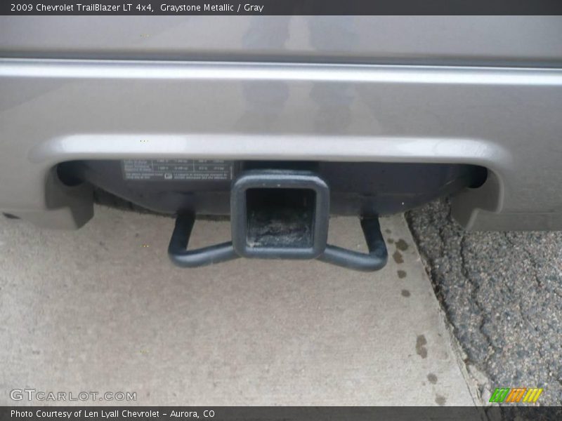 Graystone Metallic / Gray 2009 Chevrolet TrailBlazer LT 4x4