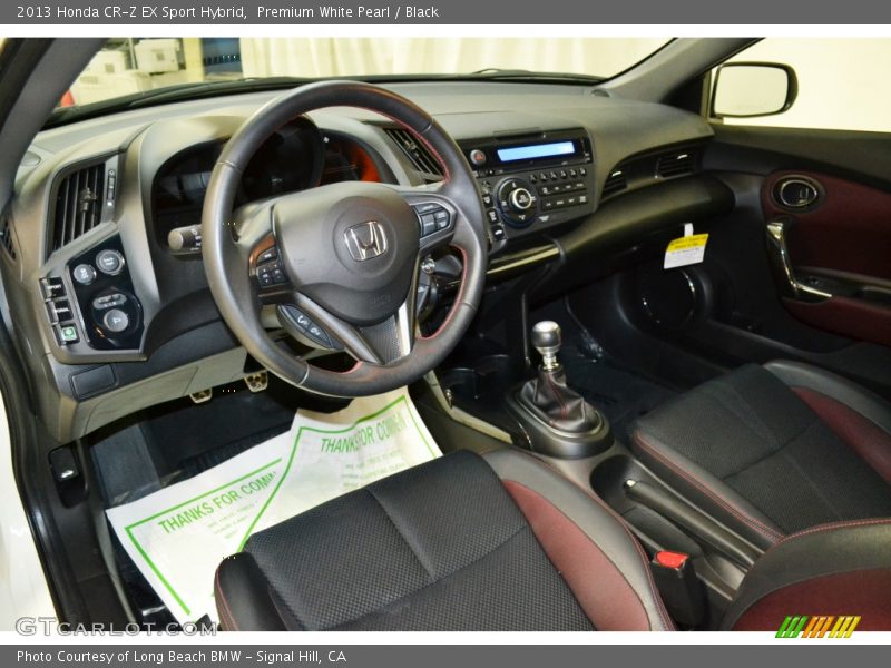 Black Interior - 2013 CR-Z EX Sport Hybrid 