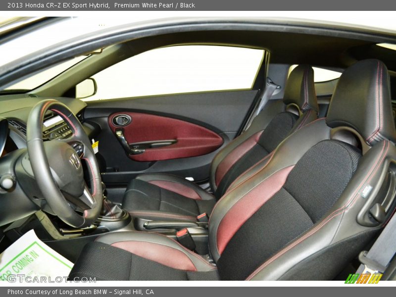 Front Seat of 2013 CR-Z EX Sport Hybrid