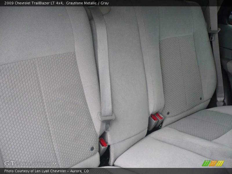 Graystone Metallic / Gray 2009 Chevrolet TrailBlazer LT 4x4